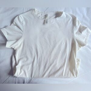 SKIMS COTTON JERSEY T-SHIRT | MARBLE SIZE L